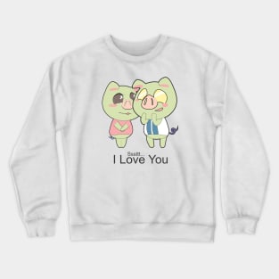 Couple Love Pig Crewneck Sweatshirt